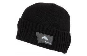 Wool Beanie Simms Big Sky Carbon  Wool Beanie Simms Big Sky Carbon