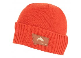 Wool Beanie Simms Big Sky Orange  Wool Beanie Simms Big Sky Orange 
