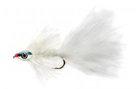 Woolly Bugger White Skullhead Woolly Bugger White Skullhead, Size 4