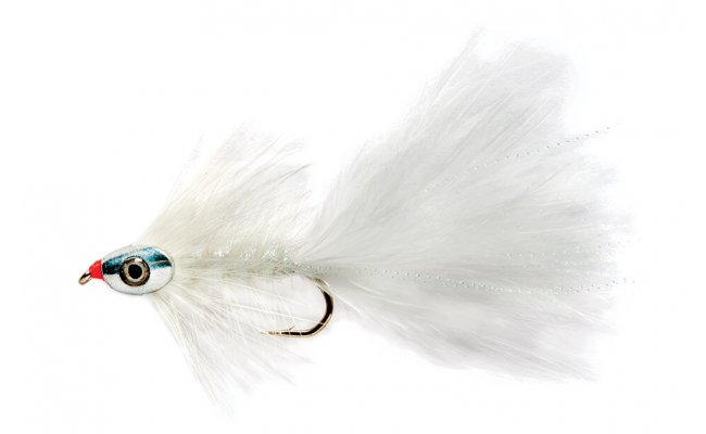 Woolly Bugger White Skullhead Woolly Bugger White Skullhead, Size 4