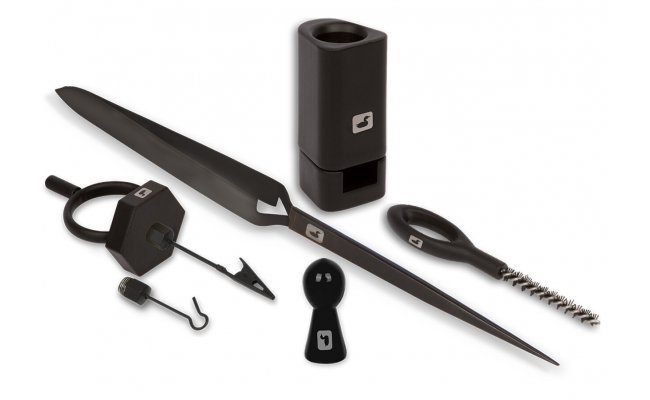 Accessory Fly Tying Tool Kit Loon Outdoors Black Accessory Fly Tying Tool Kit Loon Outdoors Black