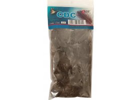 CDC Feathers Hends 5 g CDC Feathers Hends Bulk 5 g Natural Grey
