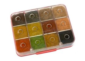 Dubbing Box Fulling Mill Eco Warrior ... Dubbing Box Fulling Mill Eco Warrior Dubbing Selection - Mix 12 Colors