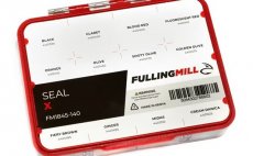 Dubbing Box Fulling Mill Seal X Dubbing Selection - Mix 12 Colors