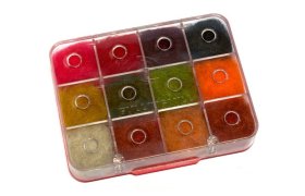 Dubbing Box Fulling Mill Seal X Dubbing ... Dubbing Box Fulling Mill Seal X Dubbing Selection - Mix 12 Colors
