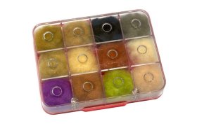 Dubbing Box Fulling Mill Tactical Dry ... Dubbing Box Fulling Mill Tactical Dry Fly Dubbing Selection - Mix 12 Colors
