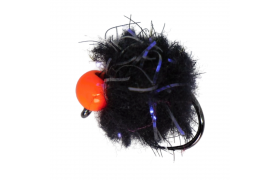 Egg Electric Black & Hot Orange Egg Electric Black & Hot Orange, Size 12