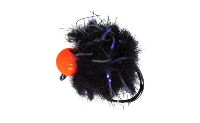 Egg Electric Black & Hot Orange Egg Electric Black & Hot Orange, Size 12