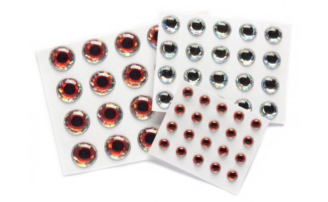 Epoxy Eyes Veniard Epoxy Eyes Veniard 3 mm Silver Holographic 