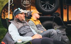 Fishing Cap Guideline ULBC Packable Coastal - In Action