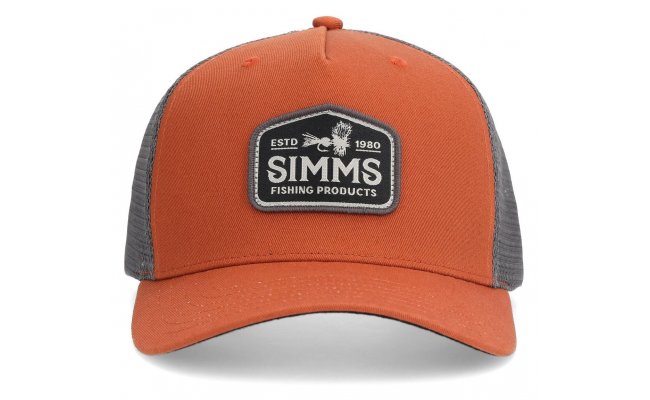 Fishing Cap Simms Double Haul Trucker Simms Orange Fishing Cap Simms Double Haul Trucker Simms Orange