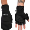 Fishing Gloves Simms Freestone Foldover Mitt Black