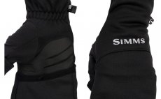 Fishing Gloves Simms Freestone Foldover Mitt Black