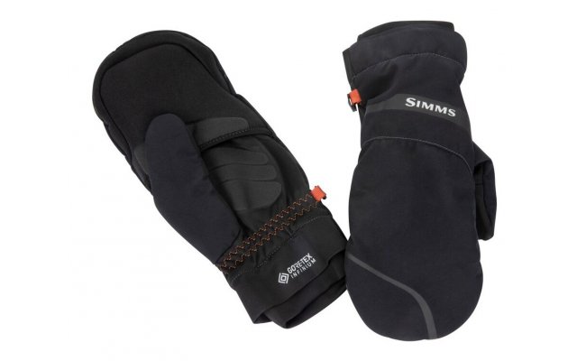 Fishing Gloves Simms GORE-TEX� ExStream Foldover Mitt Black Fishing Gloves Simms GORE-TEX� ExStream Foldover Mitt Black XS