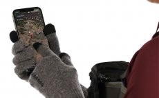 Fishing Gloves Simms Wool Full Finger Steel