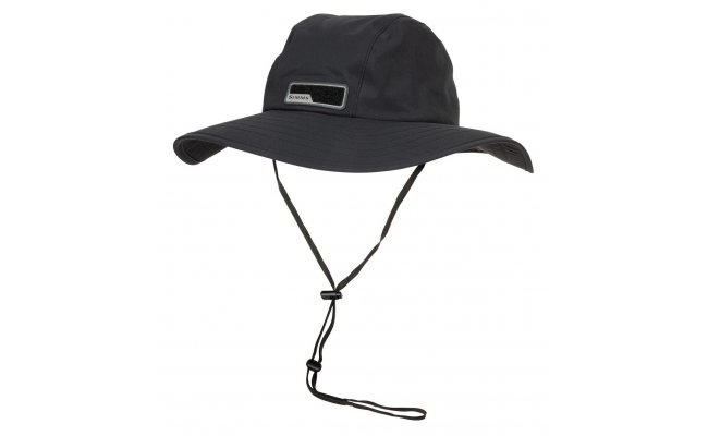 Fishing Hat Simms Gore-Tex Guide Sombrero Black  Fishing Hat Simms Gore-Tex Guide Sombrero Black