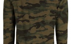 Fishing Hoody Simms Bass Outline Woodland Camo