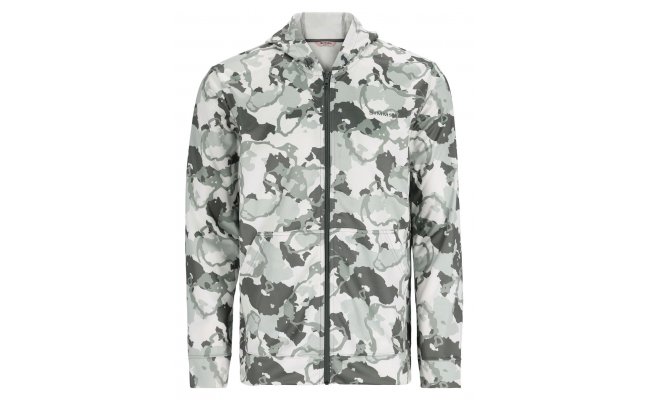 Fishing Hoody Simms Challenger Hoody Full Zip Regiment Camo Cinder Fishing Hoody Simms Challenger Hoody Full Zip Regiment Camo Cinder S