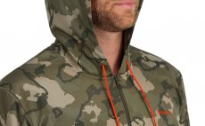 Fishing Hoody Simms Challenger Hoody Full Zip Regiment Camo Olive Drab