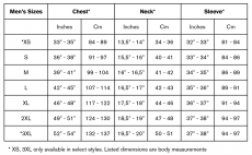 Fishing Hoody Simms Challenger Hoody Full Zip Regiment Camo Olive Drab - Size Chart