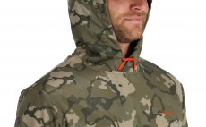 Fishing Hoody Simms Challenger Regiment Camo Olive Drab