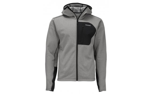 Fishing Hoody Simms CX Full Zip Slate Heather Fishing Hoody Simms CX Full Zip Slate Heather XL