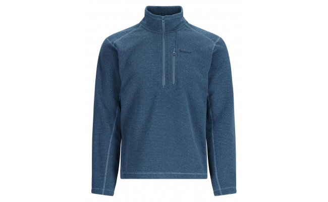 Fishing Hoody Simms Rivershed Half Zip Neptune Heather Fishing Hoody Simms Rivershed Half Zip Neptune Heather S