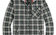 Fishing Hoody Simms Santee Flannel Forest & Carbon CMP Plaid