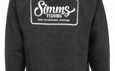 Fishing Hoody Simms Two Tone Charcoal Heather