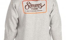 Fishing Hoody Simms Two Tone Grey Heather