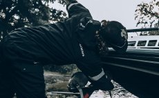 Fishing Jacket Simms CX Black