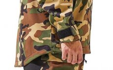 Fishing Jacket Simms CX Woodland Camo