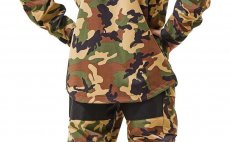 Fishing Jacket Simms CX Woodland Camo