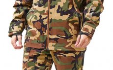 Fishing Jacket Simms CX Woodland Camo