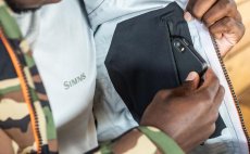 Fishing Jacket Simms CX Woodland Camo