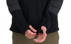 Fishing Jacket Simms ExStream Pull Over Hoody Black