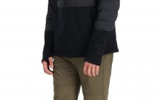 Fishing Jacket Simms ExStream Pull Over Hoody Black