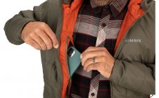 Fishing Jacket Simms Fall Run Hoody Dark Stone