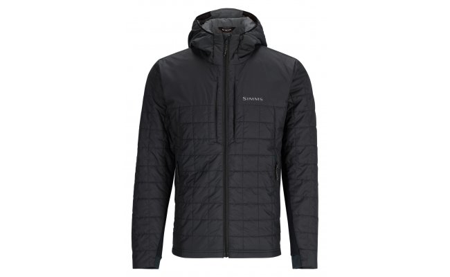 Fishing Jacket Simms Fall Run Hybrid Hoody Black Fishing Jacket Simms Fall Run Hybrid Hoody Black S