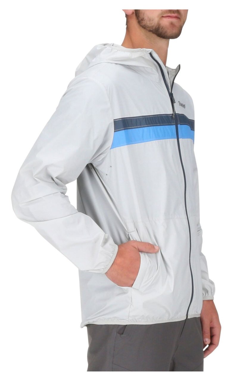 Fishing Jacket Simms Fastcast Windshell Sterling | CzechNymph.com