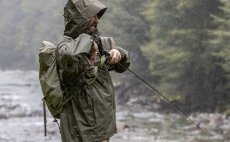 Fishing Jacket Simms Flyweight Shell Jacket Dark Stone