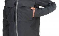 Fishing Jacket Simms Guide Classic Jacket Carbon