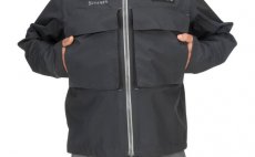 Fishing Jacket Simms Guide Classic Jacket Carbon