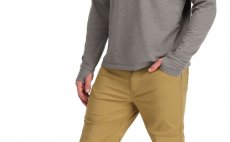 Fishing LS Shirt Simms Henry's Fork Crew Steel Heather