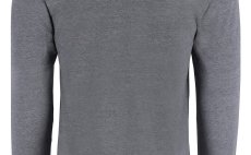 Fishing LS Shirt Simms Orange Logo Athletic Heather