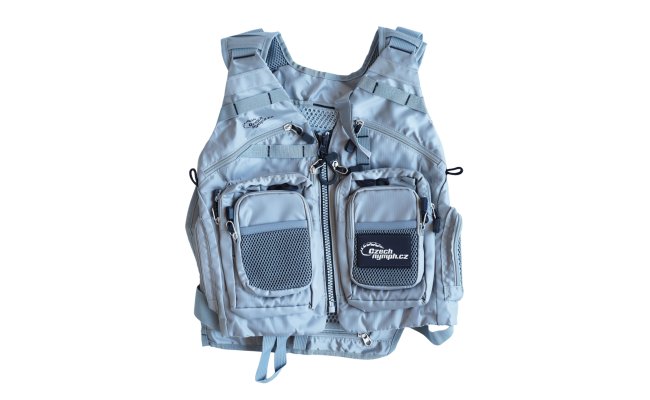 Fishing Mesh Vest CzechNymph Grey Fishing Mesh Vest CzechNymph Grey