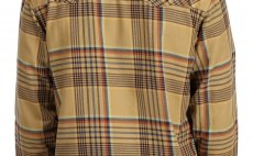 Fishing Shirt Simms Santee Flannel Camel & Navy & Clay Neo Plaid