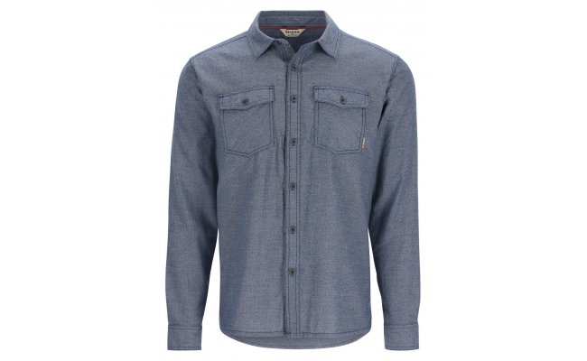 Fishing Shirt Simms Shoal Flannel Midnight Fishing Shirt Simms Shoal Flannel Midnight S