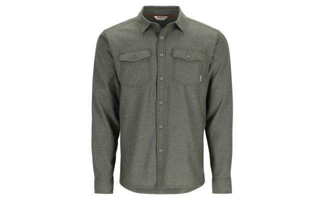 Fishing Shirt Simms Shoal Flannel Riffle Green Fishing Shirt Simms Shoal Flannel Midnight S