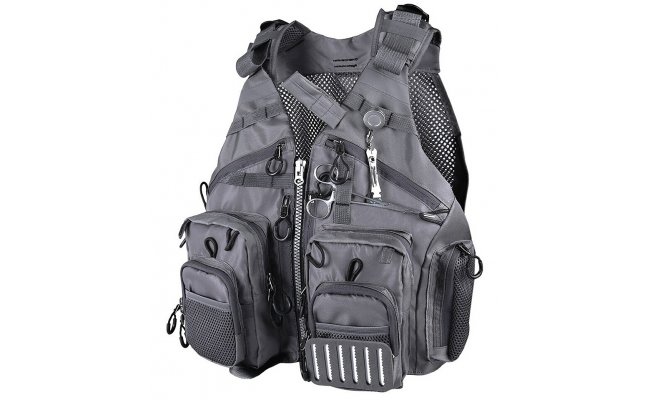 Fishing Vest Leichi Mesh G-Vest Grey Fishing Vest Leichi Mesh G-Vest Grey